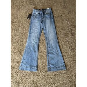Rock & Roll Western Denim 27x34 High Rise Trouser Women's Jeans NWT